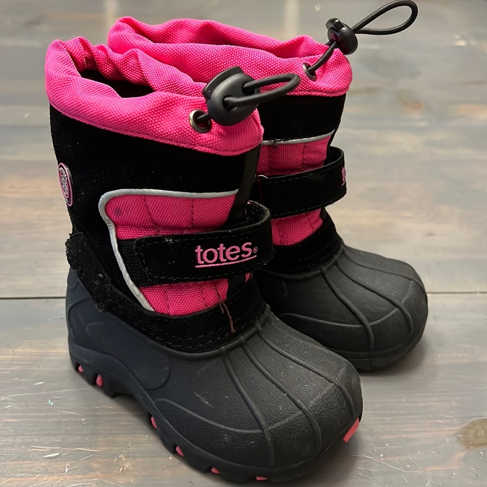Totes kids waterproof boots toddler size 6